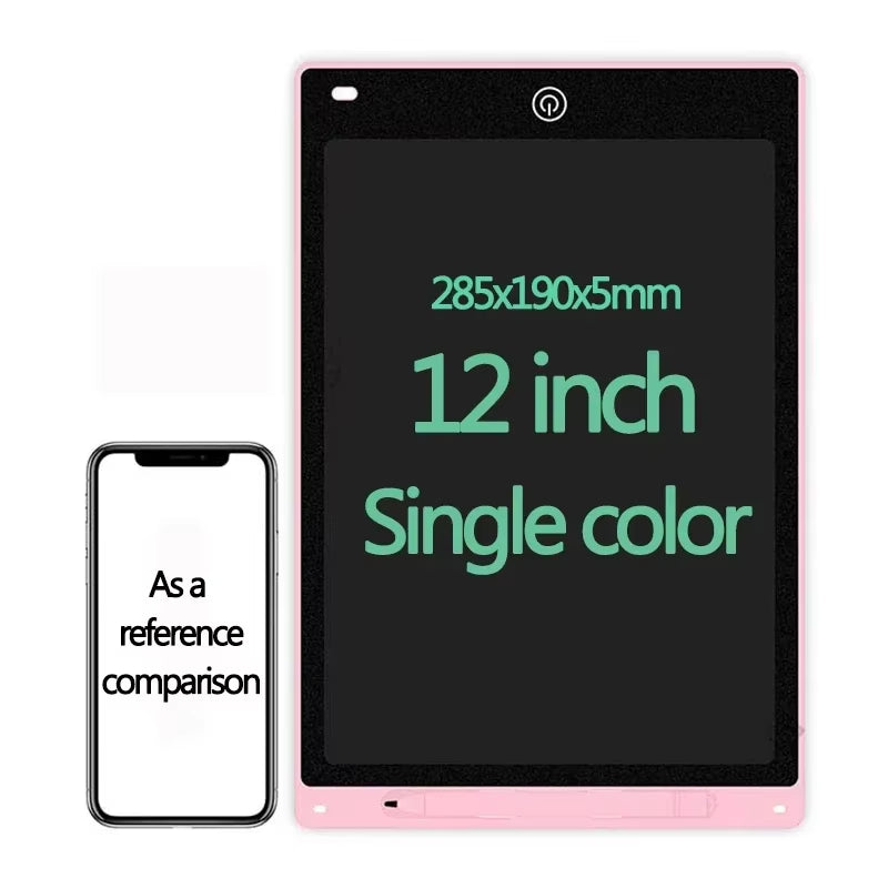 10/12/Inch LCD Writing Tablet Drawing Board Kids Graffiti Sketchpad Toys Handwriting Blackboard Magic Drawing Board Kid Toy Gift
