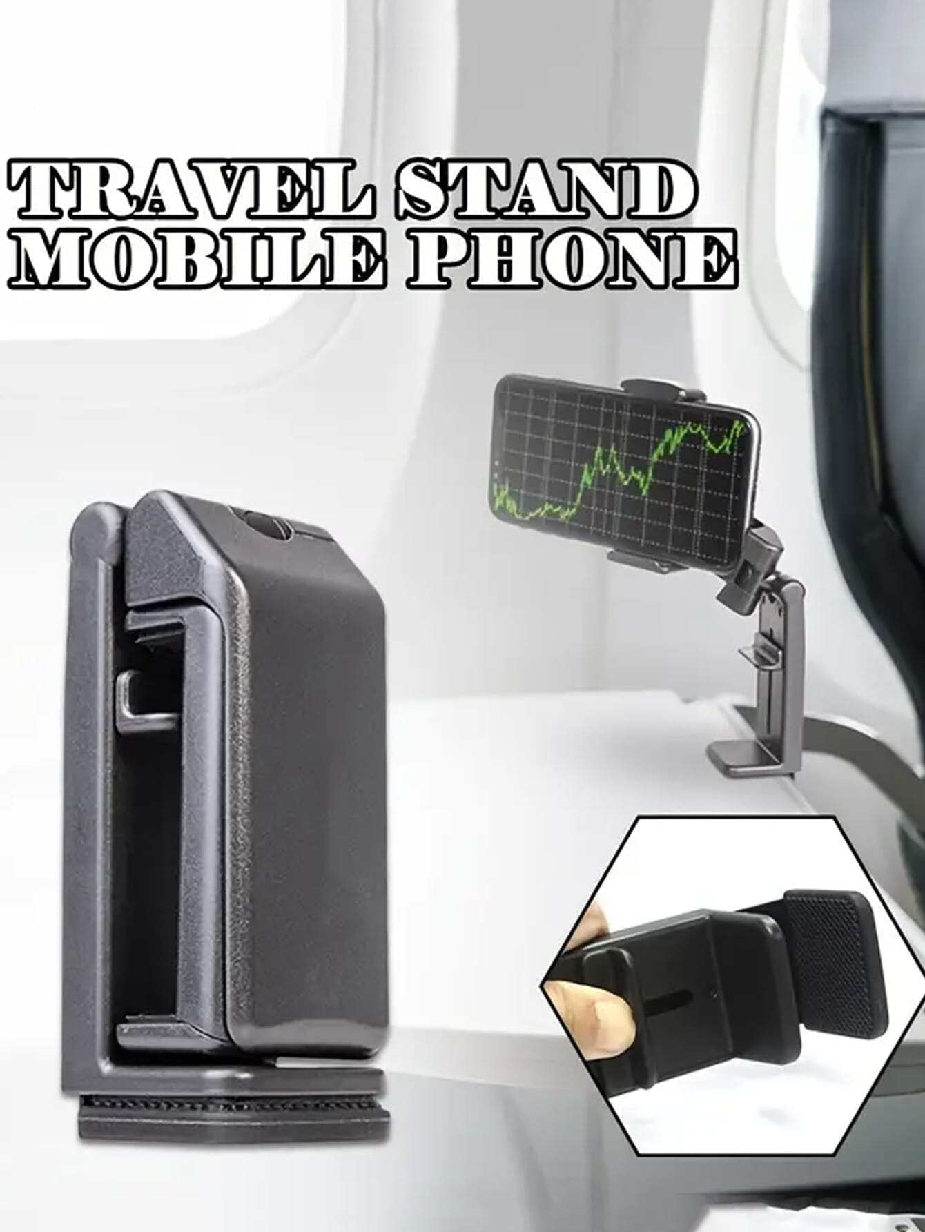 2Pcs Phone Holder Stand, Foldable Portable Travel Stand, Adjustable & Rotatable Car Phone Holder Mobile Phone Holder Phone Holder Car Phone Holder for Car Cellphone Holder Car Accessories Car Interior Accessories Car Accessories Car Accessories Interior Travel Essentials Travel Accessories Travel Must Haves Beach Vacation Summer Holiday School Accessories Back to School Supplies Stuff