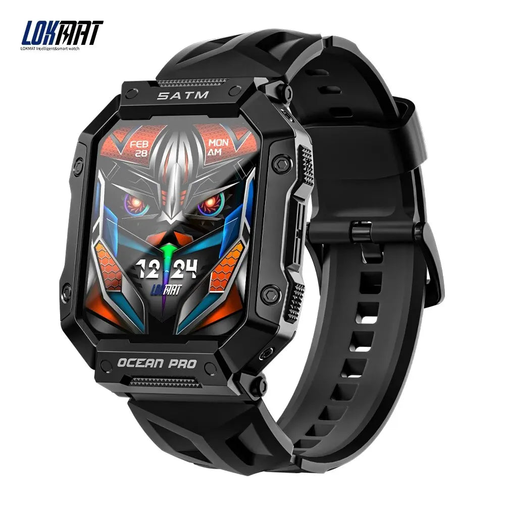 OCEAN PRO Smart Watch Health and Sports Monitoring Smart Notification Smart Watch Men Compatible with IOS and Android