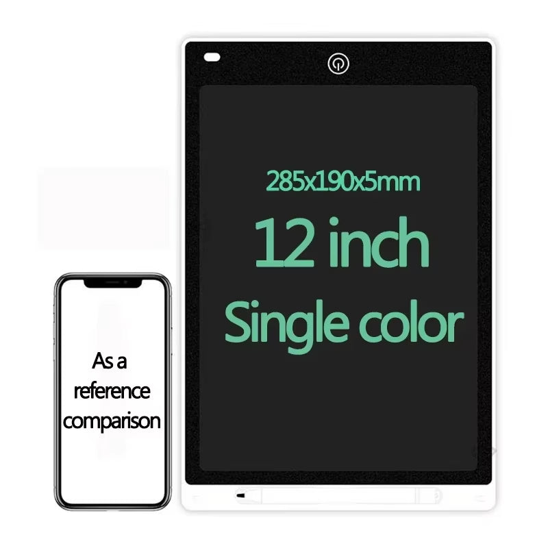 10/12/Inch LCD Writing Tablet Drawing Board Kids Graffiti Sketchpad Toys Handwriting Blackboard Magic Drawing Board Kid Toy Gift