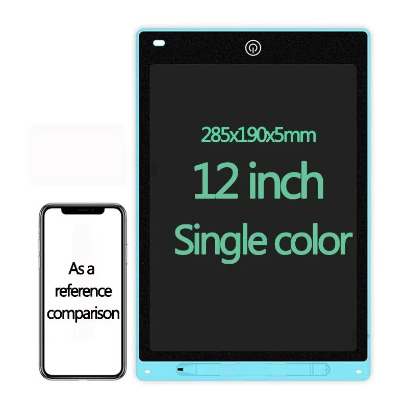 10/12/Inch LCD Writing Tablet Drawing Board Kids Graffiti Sketchpad Toys Handwriting Blackboard Magic Drawing Board Kid Toy Gift