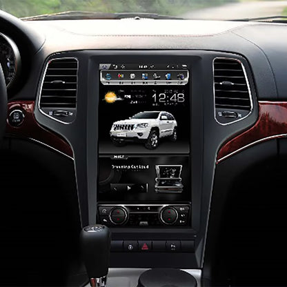 13.6" Android 11 Tesla Style for Jeep Grand Cherokee 2010 2011 2012 - 2020 GPS Navigation with DSP Carplay Car Multimedia Player