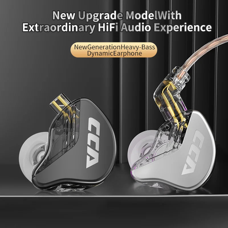CRA Subwoofer Earphones Hifi Headphones Monitor Headphones Noise Cancellation Sports Game Player Earplug Headphones KZ ZEX P