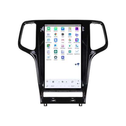 13.6" Android 11 Tesla Style for Jeep Grand Cherokee 2010 2011 2012 - 2020 GPS Navigation with DSP Carplay Car Multimedia Player