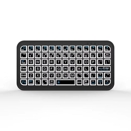 Bluetooth 5.2 Keyboard Wireless Keyboard Silicone Mute Keyboard MultiFunction Button Mini Keyboard for Windows Android IOS
