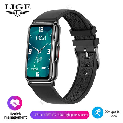 Smart Watch Women Full Touch Screen Bluetooth Call IP67 Waterproof Sports Fitness Tracker Smartwatch Women