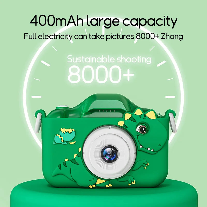 Children Digital Cameras with 32G Card Dual Cameras Photography Video Camera Boy Girl Birthday Gift Educational Toys for Kids