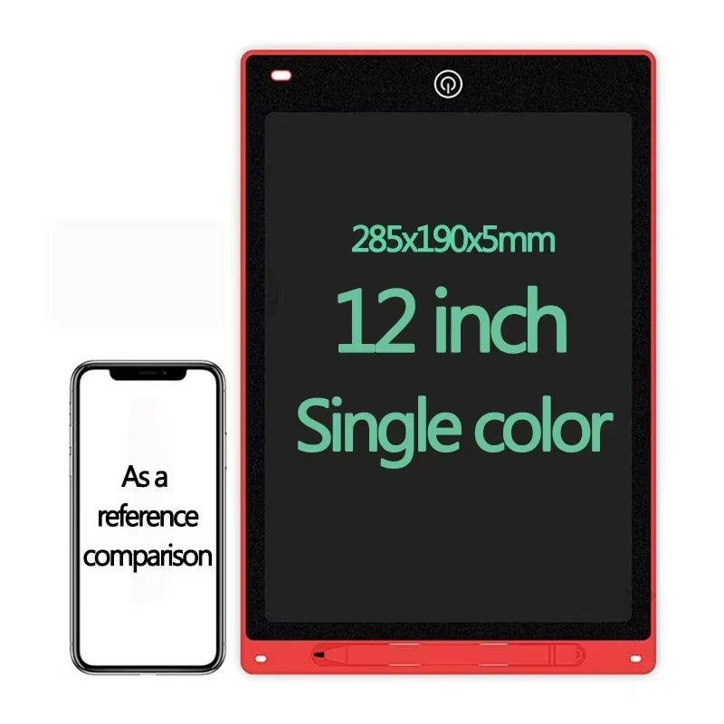 10/12/Inch LCD Writing Tablet Drawing Board Kids Graffiti Sketchpad Toys Handwriting Blackboard Magic Drawing Board Kid Toy Gift