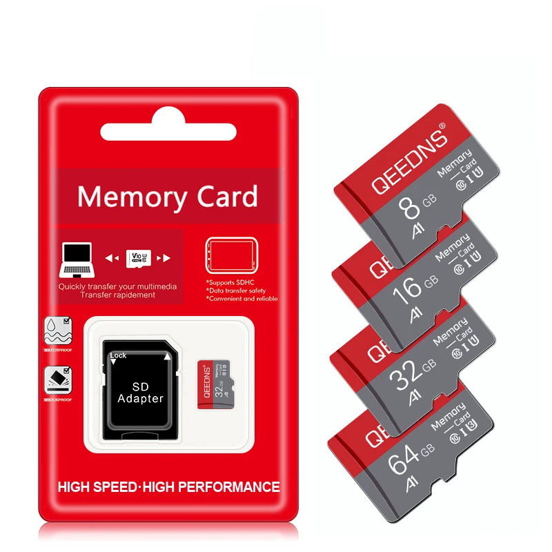 High Speed Memory Cards 8GB 16GB 32GB 64GB Micro Tf Sd Card 128GB 256Gb Class 10 UHS-1 Flash TF/SD Card Microsd Memory Cards